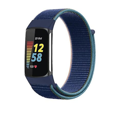 Rem För Fitbit Charge 5 Smart Watch Tillbehör Sport Nylon Loop Armband Armband Correa Pulsera For Fitbit Charge 5 Band
