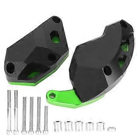 Motorcykel Motor Dæksel Slider Crash Pad Beskyttelse Passer til Kawasaki Ninja ZX10R 1117 Grøn