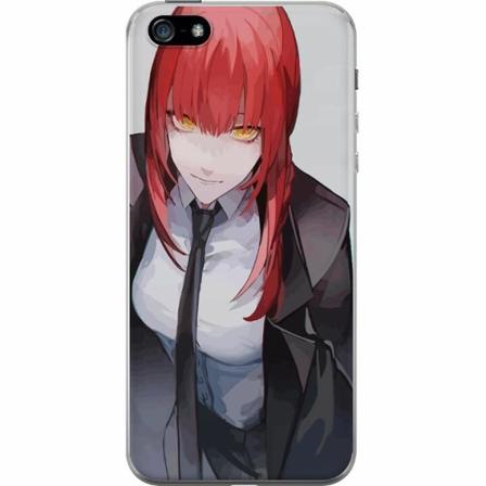 Apple Iphone 5 Genomskinligt Skal Makima Chainsaw Man