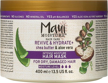 MAUI Shea Butter Hair Mask 400 ml, Hår, Shampoo & Hårpleje, Hårkur