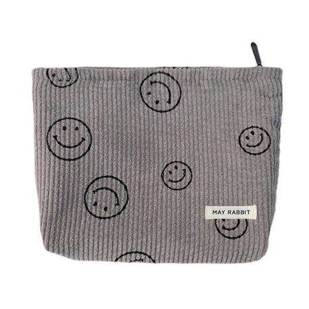 Makeup Taske Dame Makeup Taske Stor Kapacitet Canvas Makeup Taske Rejse Toilet Taske Tilbehør Opbevarings Taske [DB]