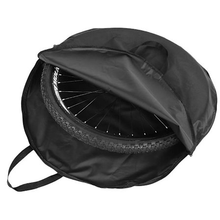 Väska för transport av cykelhjul, Mountainbike, Landsvägscykel, med dragkedja, Nylon, 29 tum