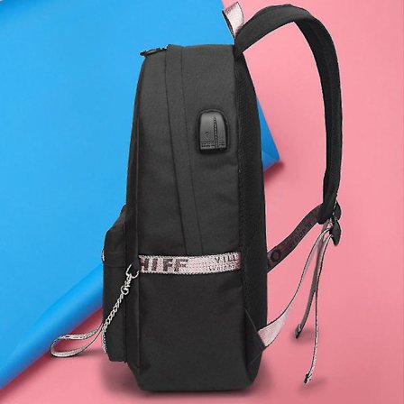 Harry Potter Backpack Usb Charging School Bag Oxford Cloth