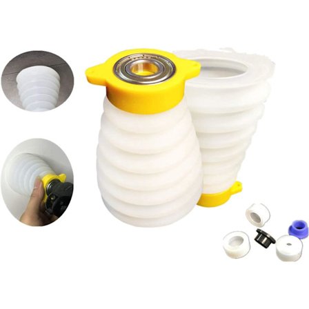 1 stk. - Støvopsamler til boremaskine, Støvopsamler til bor, Støvopsamler til boremaskine, Gummistøvopsamler til boremaskine C