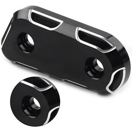 Motorcykel Inspektionsdæksel Beskytter Cnc Aluminium Sort Kompatibel Harley Davidson Sportster Xl Iron 883 1200 48 72 - UCJ