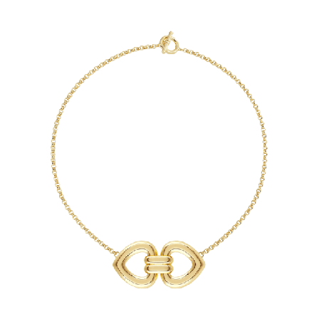 Edblad Beverly Necklace Duo Gold Smycken & klockor Dam Guld ONESIZE