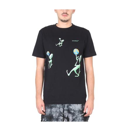 Off White, T-Shirts Czarny, Mężczyzna, Rozmiar: M