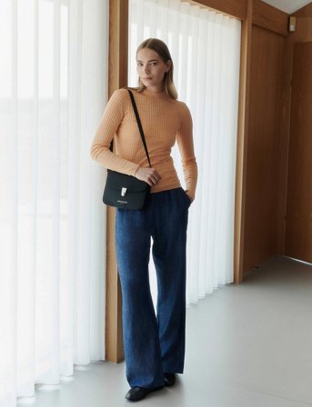 Rosemunde Rwlaila Denim Mw Trousers - Blue - 34