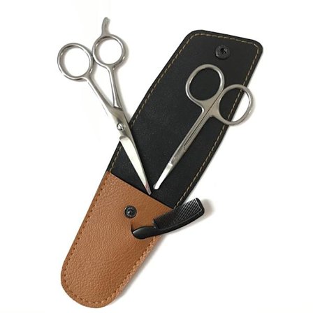 Ekstra skarpe med buet blad og etui - Neglesaks til hænder