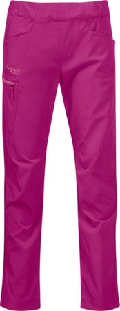 Bergans Kid's Lilletind V2 Light Softshell Pant Children hiking trousers Purple 122