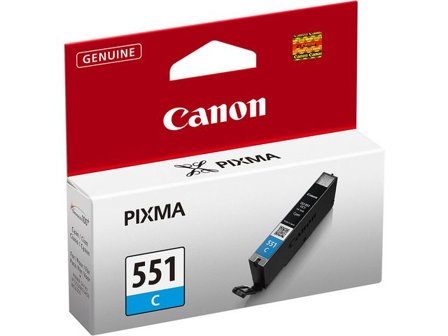 Canon Bläckpatron, PIXMA CLI-551 C, 6509B001, ChromaLife100+, cyan, singelförpackning - Lyreco - Toner och bläck - Bläckpatroner - Bläckpatroner Canon