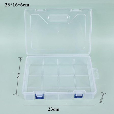 Säilytyslaatikko koruhelmisäiliö 23X16X6CM