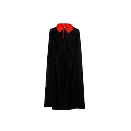 Cape Cosplay Andningsbar Kappa Finklänning Med Hatt/ställkrage