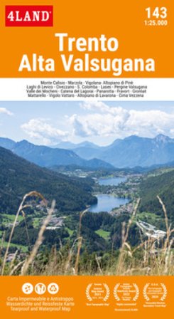 Trento. Alta Valsugana 1:25.000