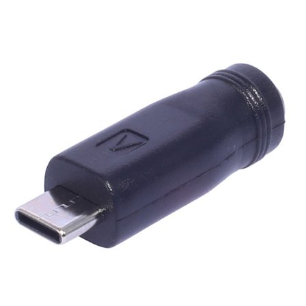 DC5521-virtalähde Type-C/Mini USB /Mirco USB -latausliitin turvalliseen lataukseen