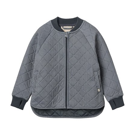 WHEAT Thermo Jacket Sylvester Ink Stripe Str 92/2 år, Tøj & Bolig, Børnetøj, Øvrigt