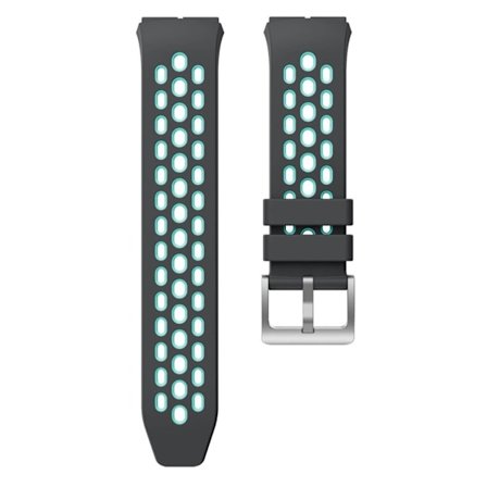 Huawei Watch GT 2e kaksivärinen silikonikellonauha - Harmaa / Vihreä