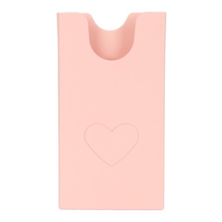 Rantakassin puhelinteline silikoninen puhelinkotelo lompakkoteline lisäosa turvallinen kiinnitys pidä puhelin kätevästi vaaleanpunainen