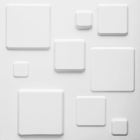 WallArt 3D Väggpaneler 24 st GA-WA09 fyrkantig