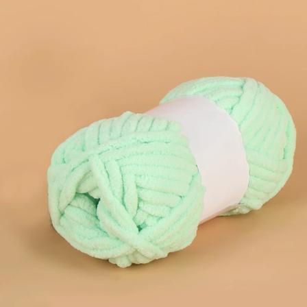 50g/Nøgle Blanding af Farverige Farvestof Isstribe Garn til Håndstrik DIY Blød Tykkelse Uldtråd Tæppe Sjal Hæklet Garn color D