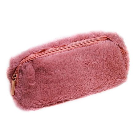 Penalhus / Makeup taske fluffy - Flere farver