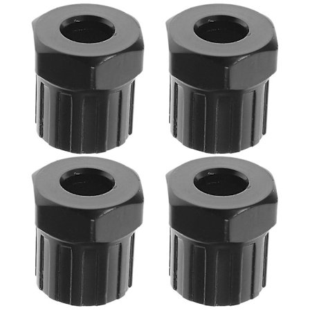 4-pak kassette låsering værktøj cykel kassette aftrækker værktøj kassette aftrækker værktøj (2.60X2.60X2.40CM, sort)