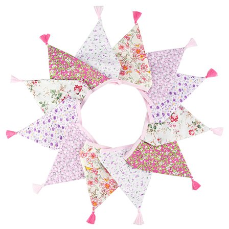 3,2M fargerik vimpel flagg girlander vimpel banner trekant flagg