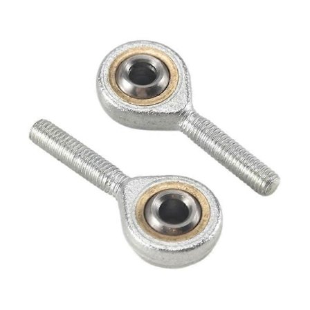 2-delat 6mm Fisheye SA6T/K Gängad Lager Stångände Sfäriska Lager