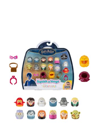 AMO | Squish-A-Longs 2,5 Cm Harry Potter 12 Pack | ONE SIZE