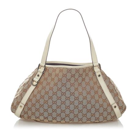 Gucci Vintage, Pre-owned Bag Bruin, Dames, Maat:ONE Size
