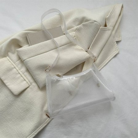 Stoffvesker Skuldervesker HVIT