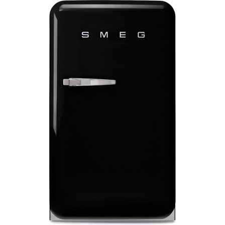 Smeg FAB10HRBL6 kjøleskap med flaskeholder, svart