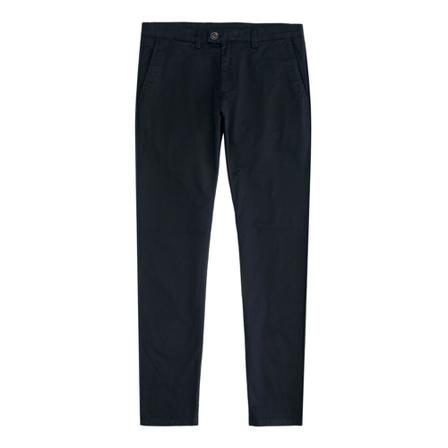 Borgio, Spodnie męskie Godo slim fit Niebieski, Mężczyzna, Rozmiar: W36 L34