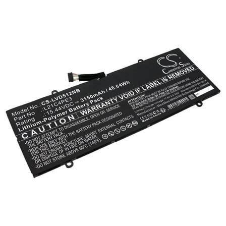 Batteri till Notebook, Bärbar dator för Lenovo IdeaPad Duet 5 12IRU8 83B3001HPH m.fl.