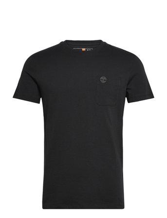 Dunstan River Chest Pocket Short Sleeve Tee Black/Pavement Black Timberland