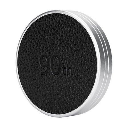 Retro linsedeksel i skinn for Fujifilm Instax Mini EVO kamera, linsebeskyttelse mot riper, aluminium Mini E