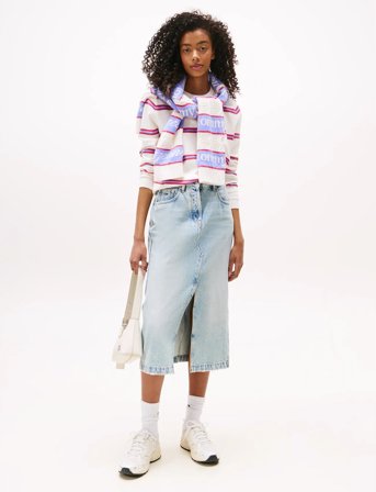 Tommy Jeans Claire Skirt Cbf Di2014 - Blue - 28