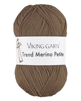 Garn Trend Merino Petite 50g Ljusbrun - Viking of Norway