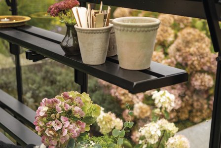 Halls QR01925 Växthushylla för Qube 6 3,6 m², Växthus & orangerier