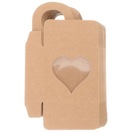 25 st Portabla Vinförvaringslådor i Papper, Handhållna Förvaringsaskar, Presentaskar, Hemtillbehör