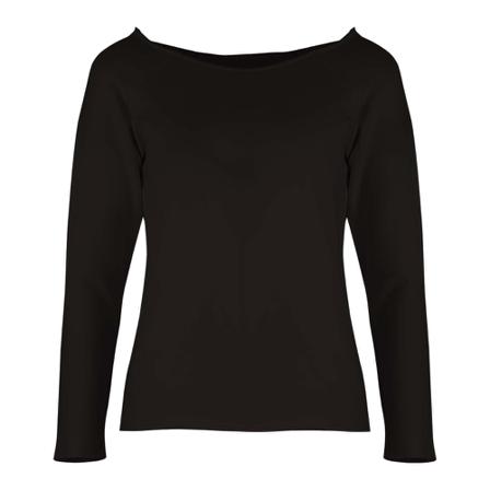 by Insomnia, T-Shirt Olivia Z Długim Rękawem Czarny, Kobieta, Rozmiar: L