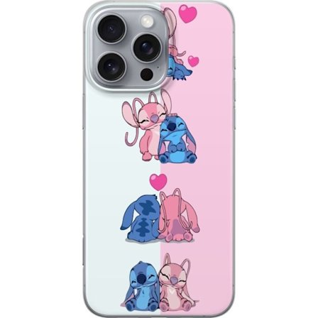 Kompatibelt Mobildeksel til Apple iPhone 16 Pro Max Lilo & Stitch