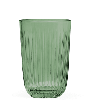 Kähler Hammershøi Vannglass Grønn 4stk
