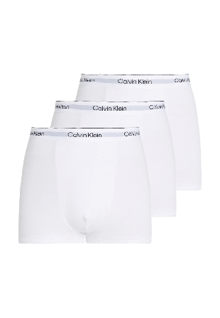 Calvin Klein Relaxed Dart Trunk 3-Pack Kalsonger Herr Vit S