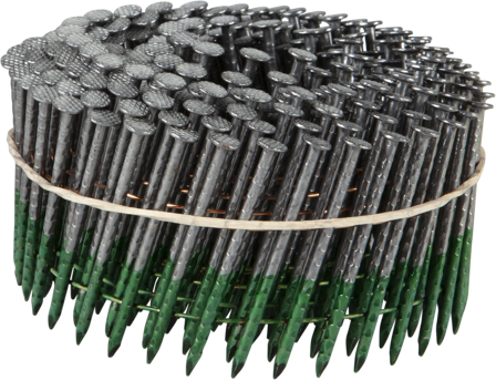 ESSVE 777870 Maskinspiker coil, hugget, trådbånd, 15° 2,5 x 50 mm, 1575-pakning, Innfesting