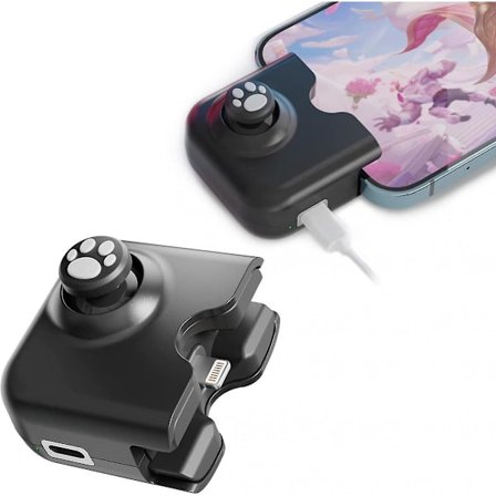 Yao L1 PRO Mobil Spil Controller Joystick til iPhone (iOS 13.4 eller nyere, til iOS Mobilspil), Gaming Gamepad Kompatibel med PUBGG Mobile, Call of