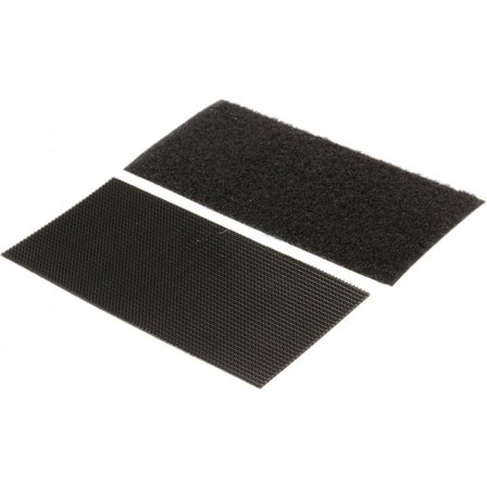 RS PRO kardborreband, 50 mm x 100 mm, svart (pris för 2)