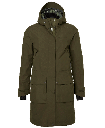 Chevalier Fractus Chevalite Rain Coat Women Tobacco Green