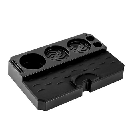 Tamperstation til 51-58 mm Tampere Aftagelig Opvaskemaskine Sikker Tampermåtte og Opbevaring Tamperstation til Breville Kaffe Tampermåtte