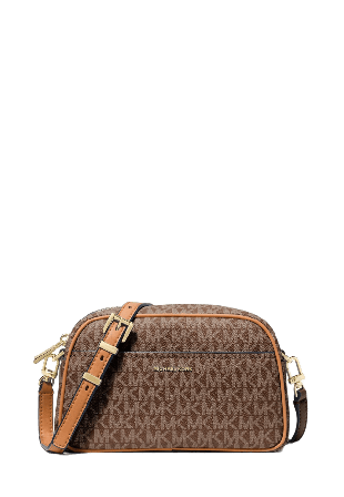 Michael Kors Jet Set Small Camera Crossbody Bag Handväskor Dam Brun ONESIZE
